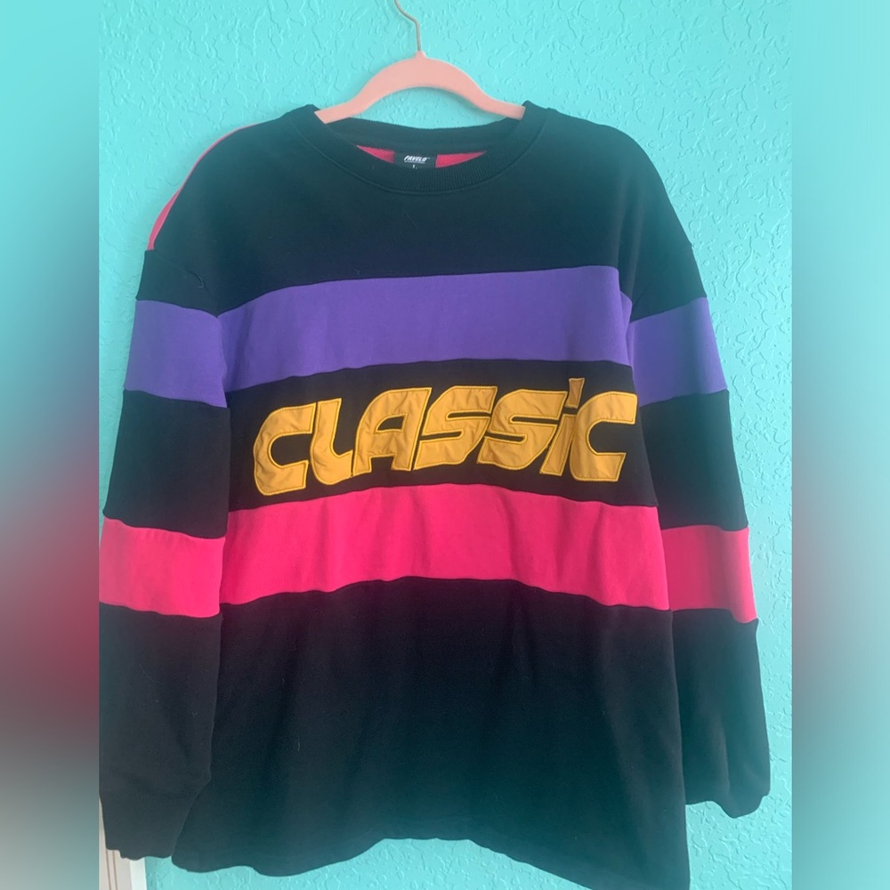 Favelo Classic sweatshirt - Ambiance Street wear 90s L costume Halloween